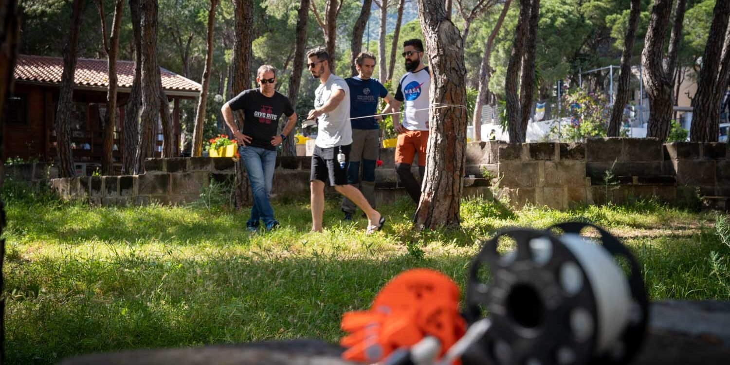 Line Drills in Sardinia