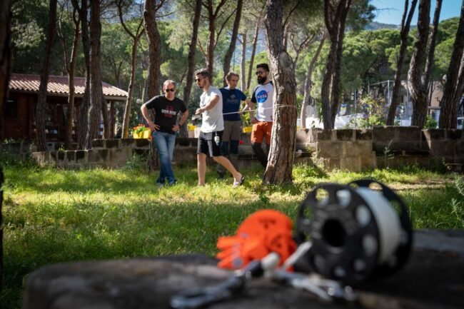 Line Drills in Sardinia Line Drills in Sardinia